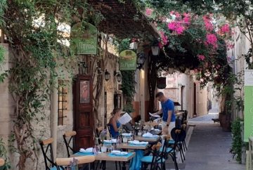 Rethymno éttermek tavernák kávézók