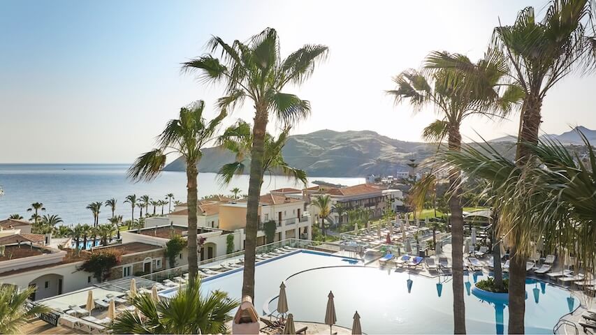 Kréta szállás medence